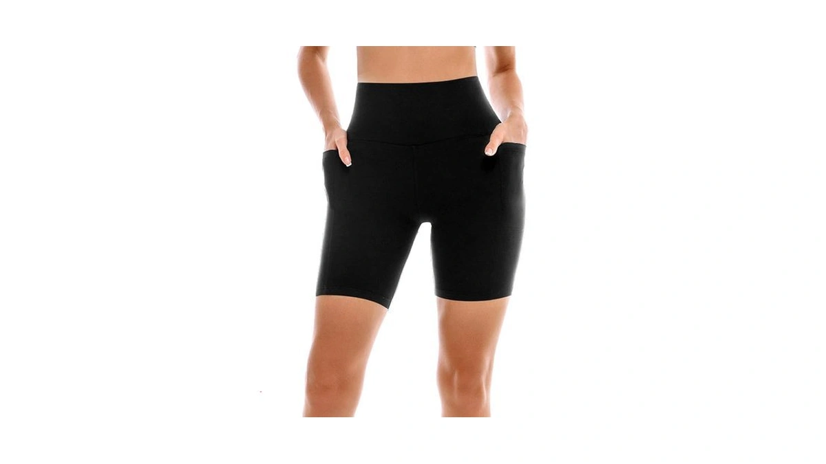 Sinophant High Waisted Women Biker Shorts But...