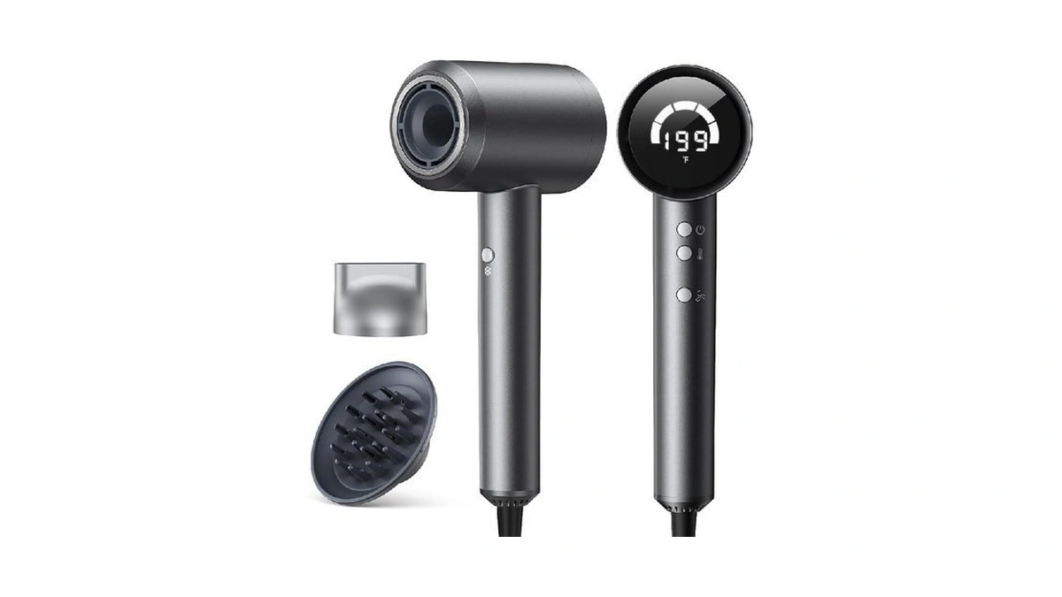 Acesky Hair Dryer With Diffuser, Fast Drying Blow Dryer For
