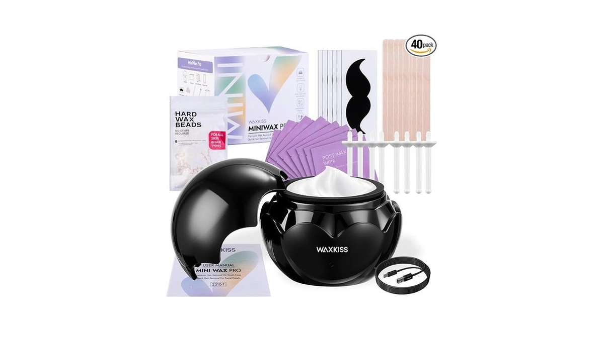 Nose Wax Kit For Men Women, Portable Usb-c Mini Wax