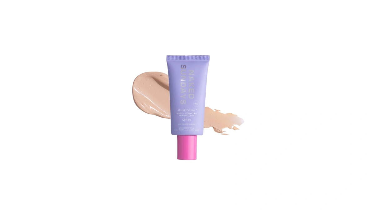 Naked Sundays Spf 50 Mineral Sunscreen Primer, Beautybarrier, 50ml