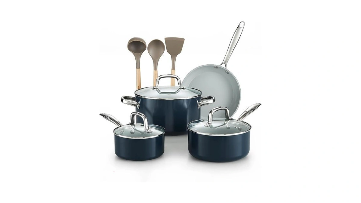 Cook N Home Classic Nonstick Cookware Set, Pots And Pans