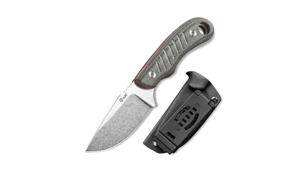 Cvlife 3.14" 14c28n Fixed Blade Edc Camping Knife With Kydex