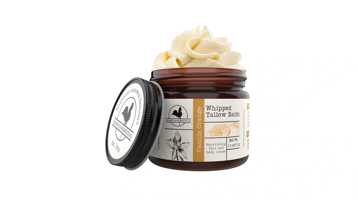 Hearth & Homestead Whipped Beef Tallow For Skin & Face