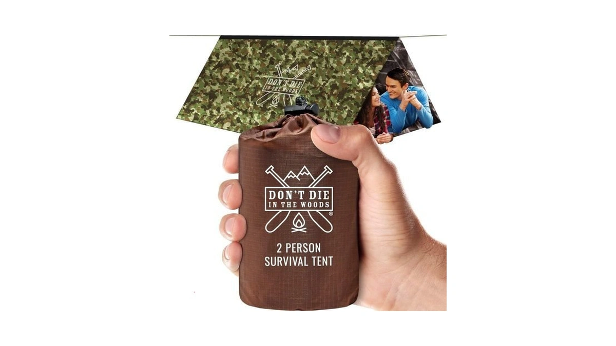 Don't Die In The Woods – Emergency Tent – Compact