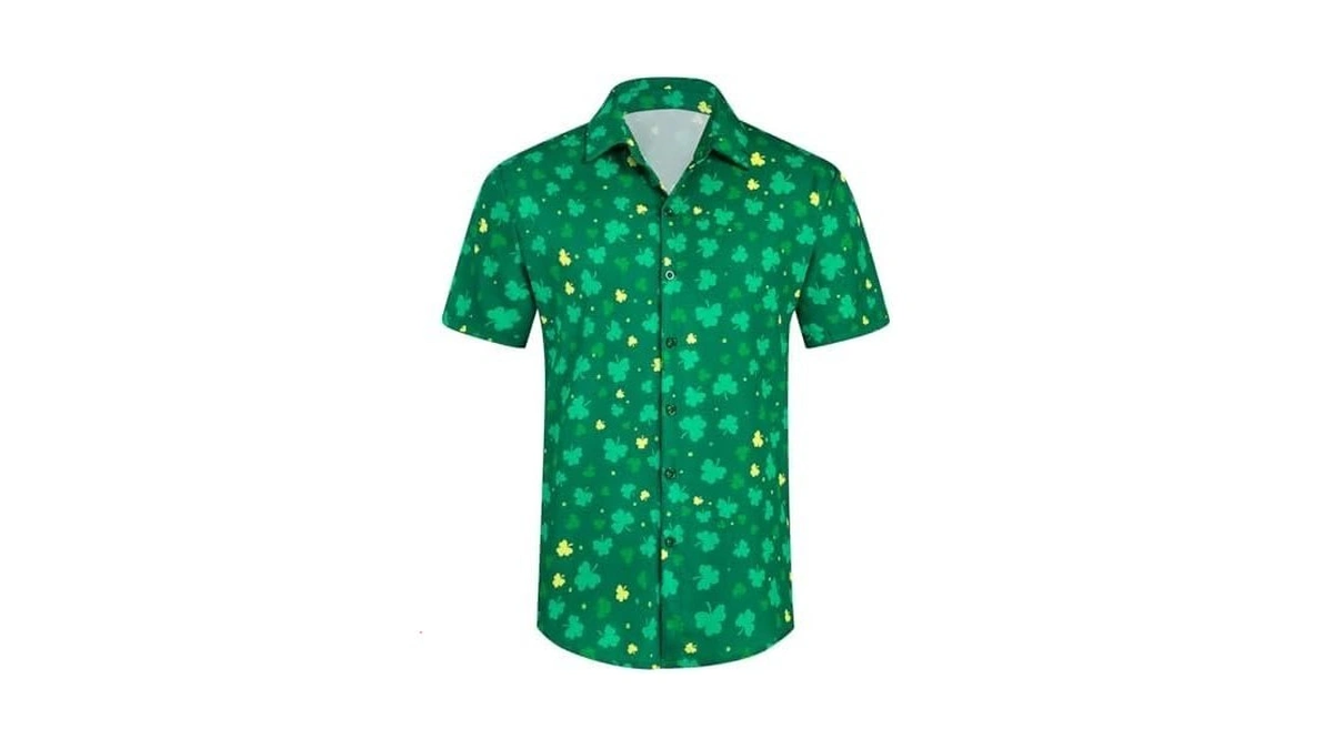 Iaomosha Hawaiian Shirt For Men Summer Beach ...