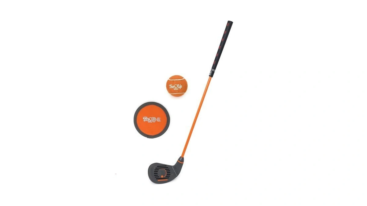 Golfgen | Pga Tour Tee-up 3-piece Set, Medium, Orange, Right