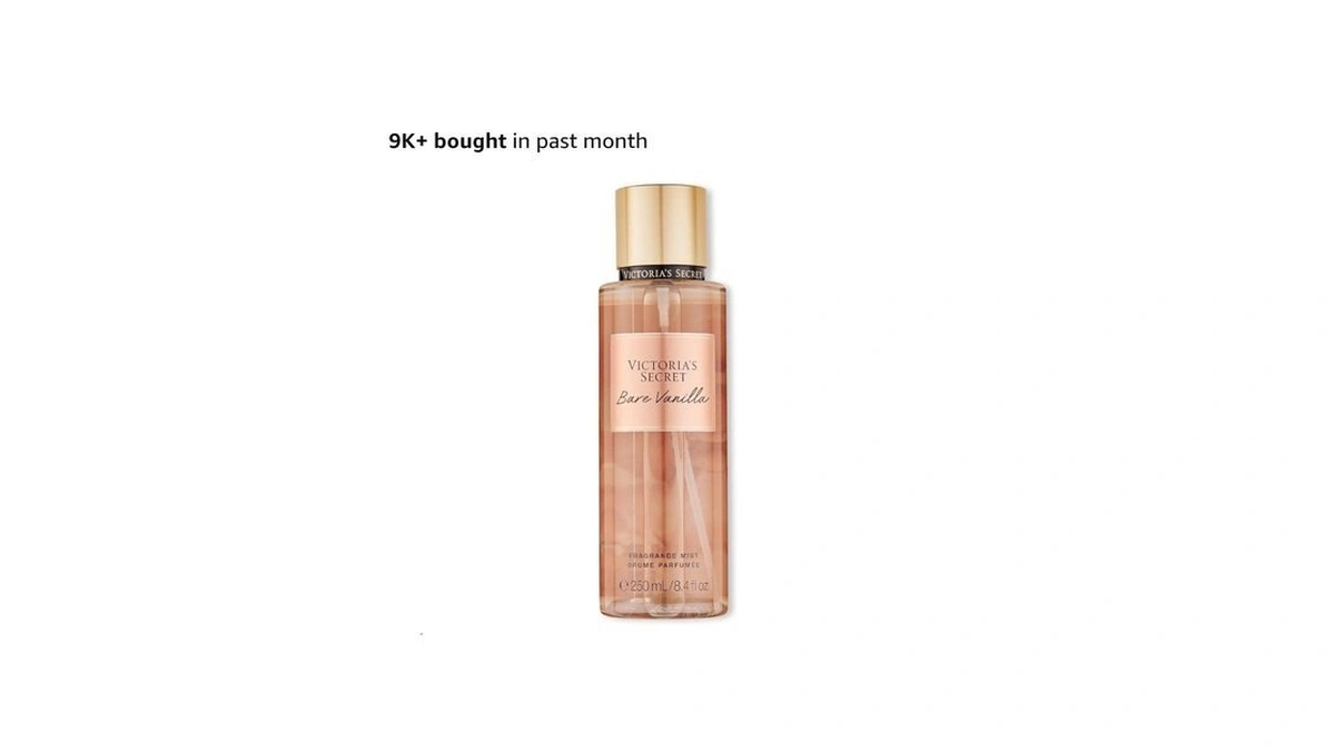 Victoria's Secret Body Fragrance Mist, Bare Vanilla - 8.4 Fl