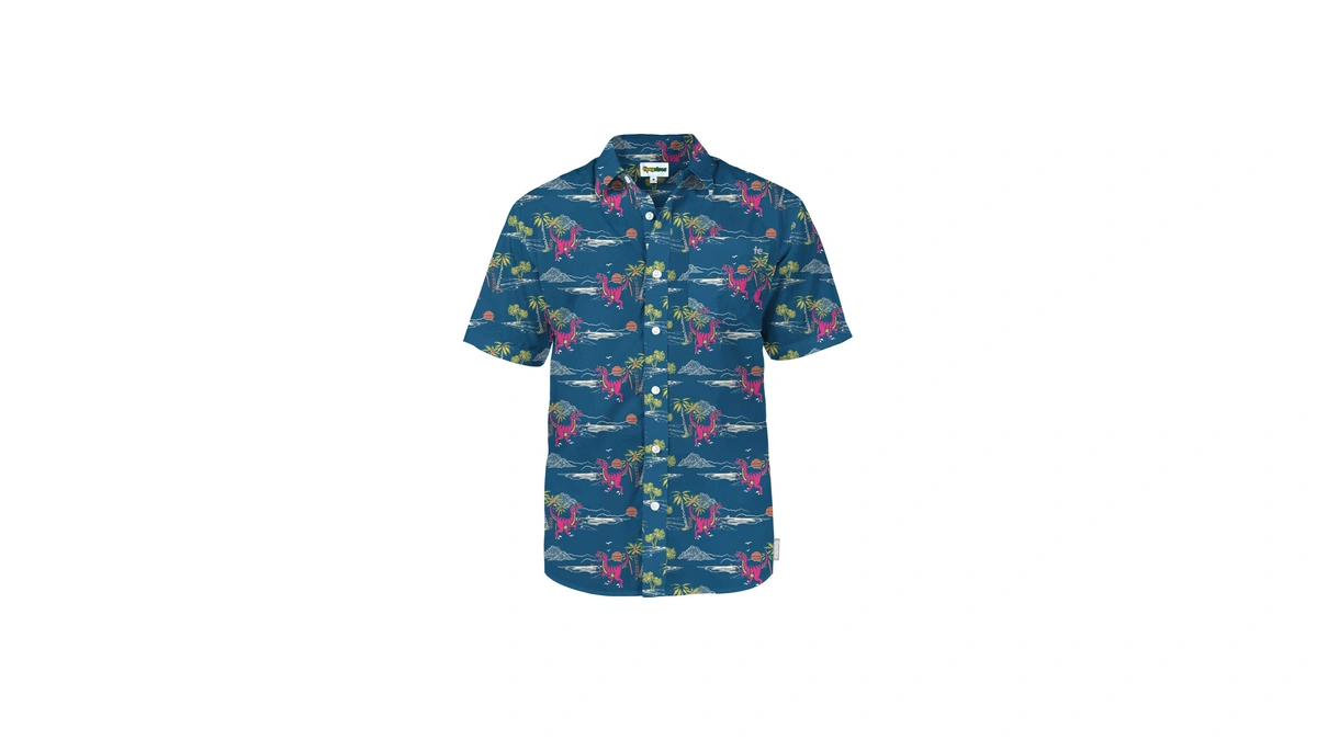 Tipsy Elves Men's Hawaiian Shirts, Funny Novelty Aloha Beach Party