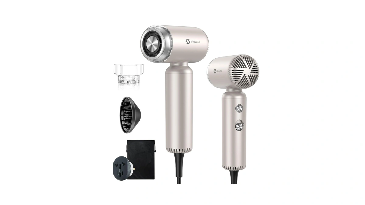 Slopehill Dual Voltage Travel Ionic High-spee...