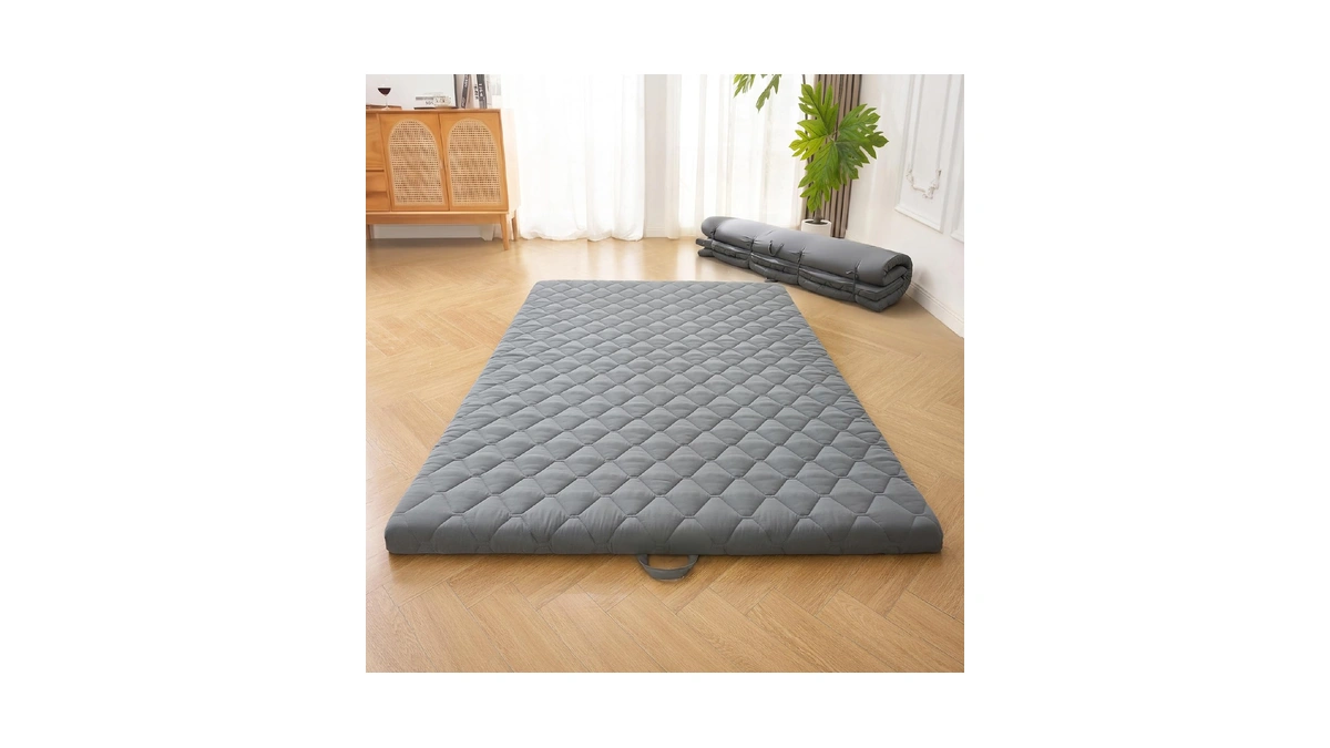 Downstoria Japanese Floor Mattress, Futon Mattress Roll Up Tatami Mat
