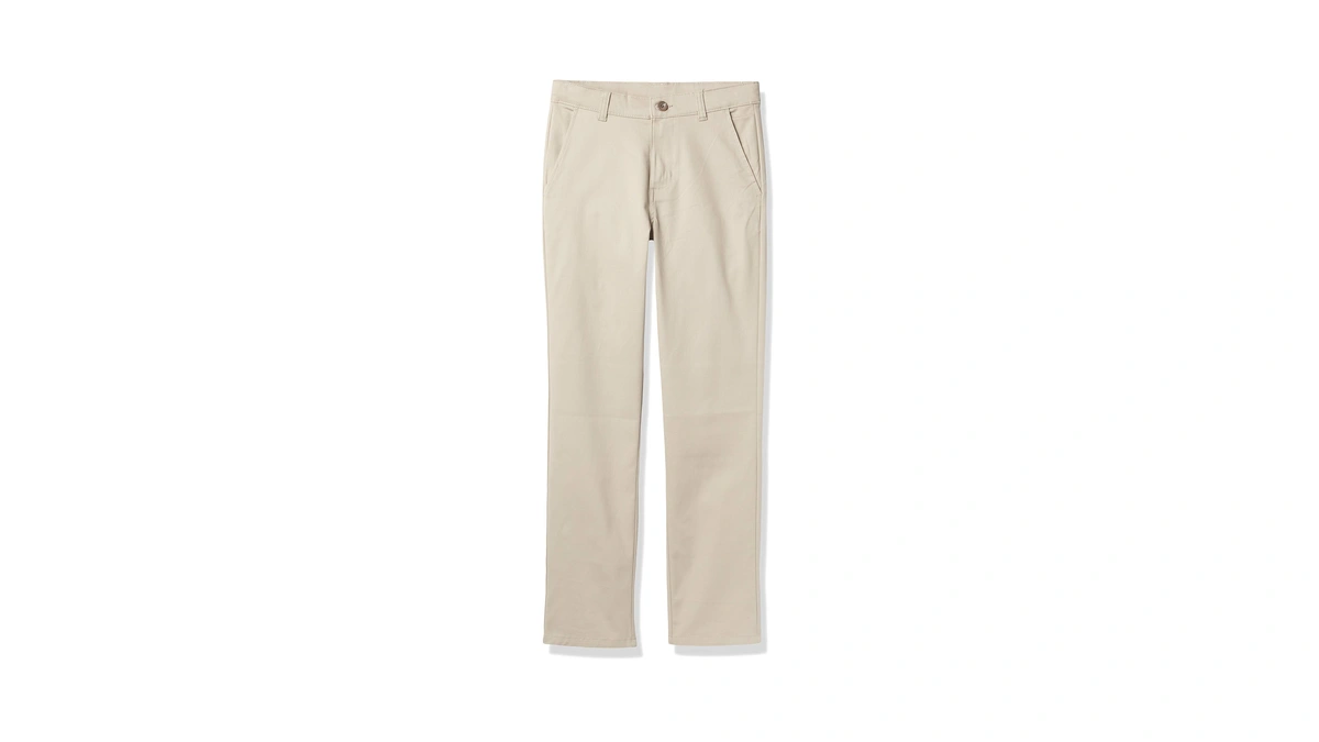 Nautica Big Boys School Uniform Flat Front Pa...