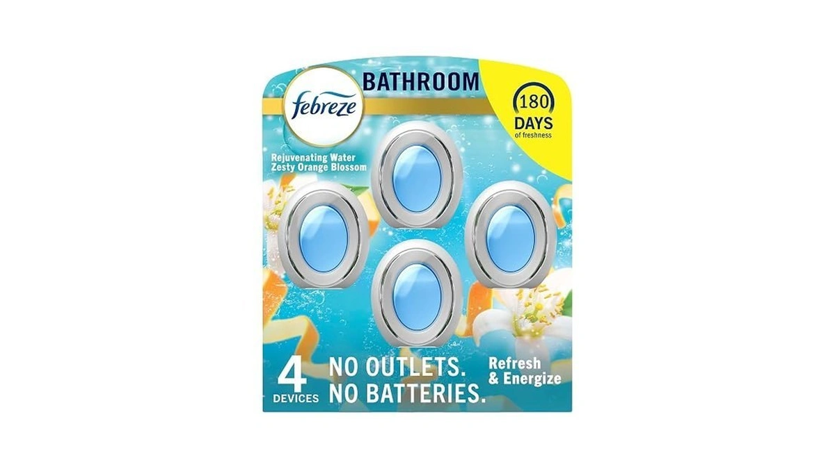 Febreze Bathroom Air Freshener, Odor-fighting, Plug In Alternative, Air Fresheners