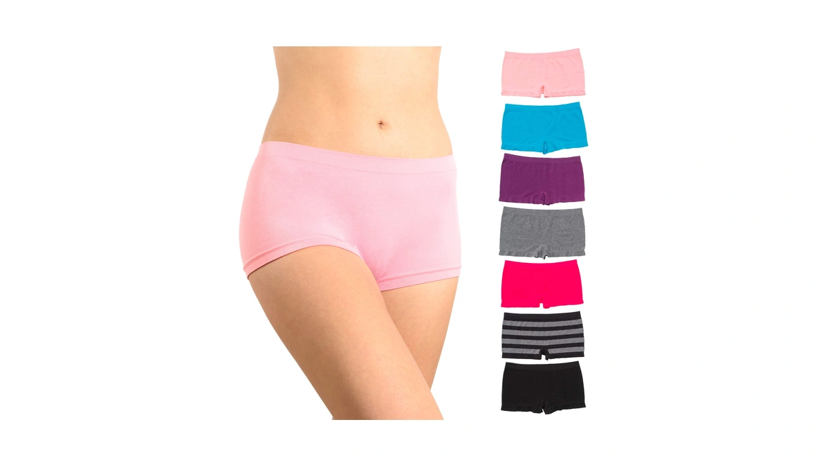 Alyce Ives Intimates Pack Of 7 Seamless No Show Womens