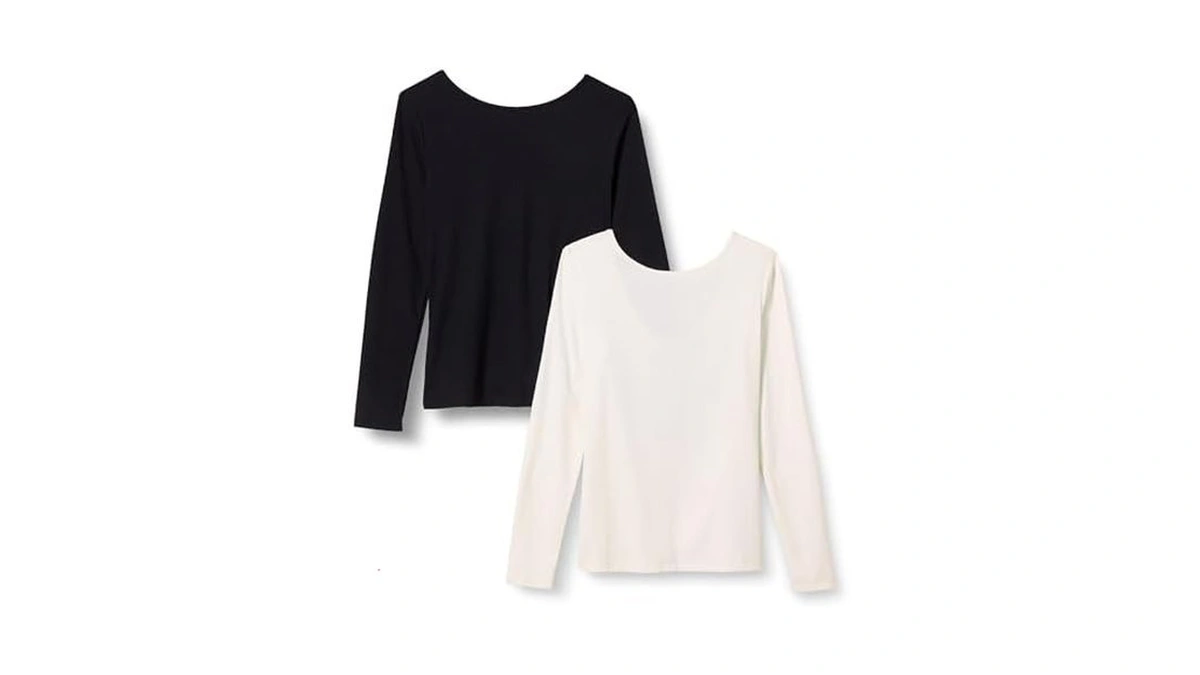 Amazon Essentials Women Slim Fit Scoop Back L...