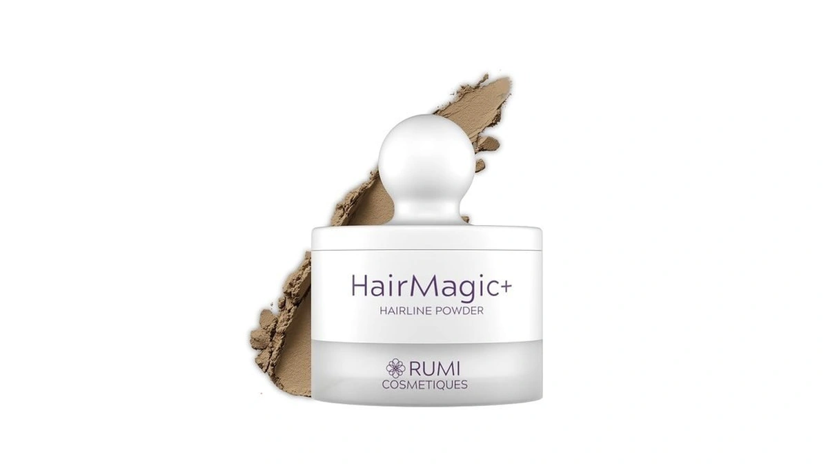Rumi Cosmetiques Hairmagic+ Root Touch Up Powder For Women, Natural
