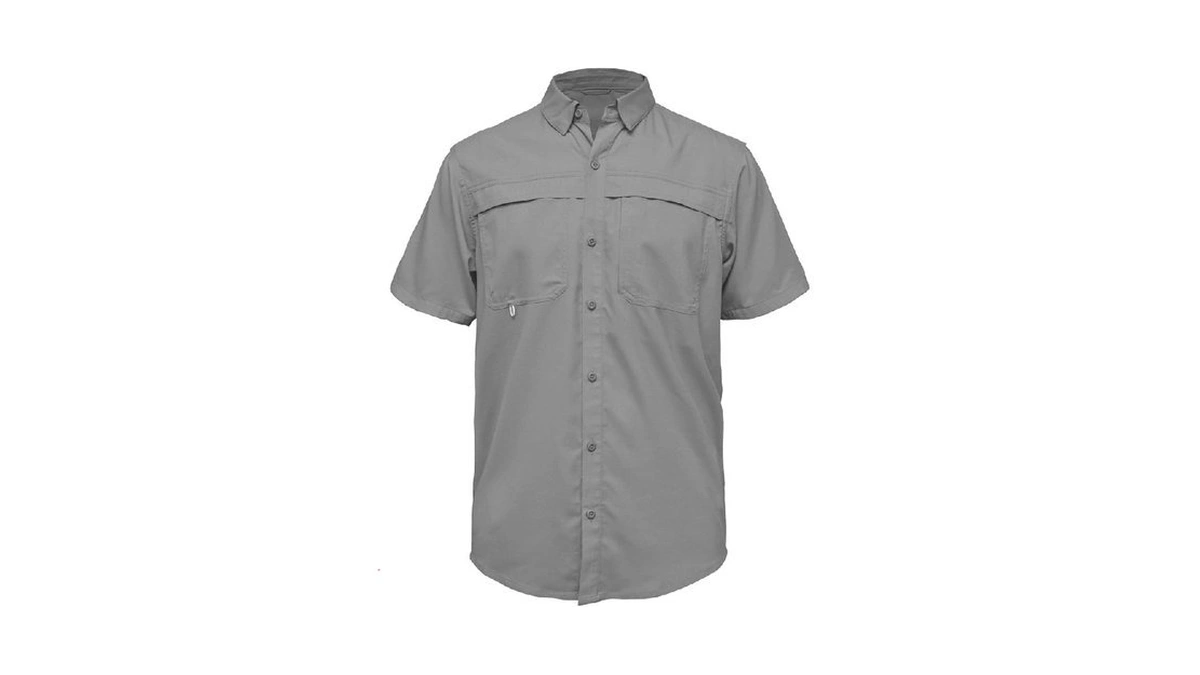 Men's Button Down Upf 50+ Light Protection Short Sleeve Shirt