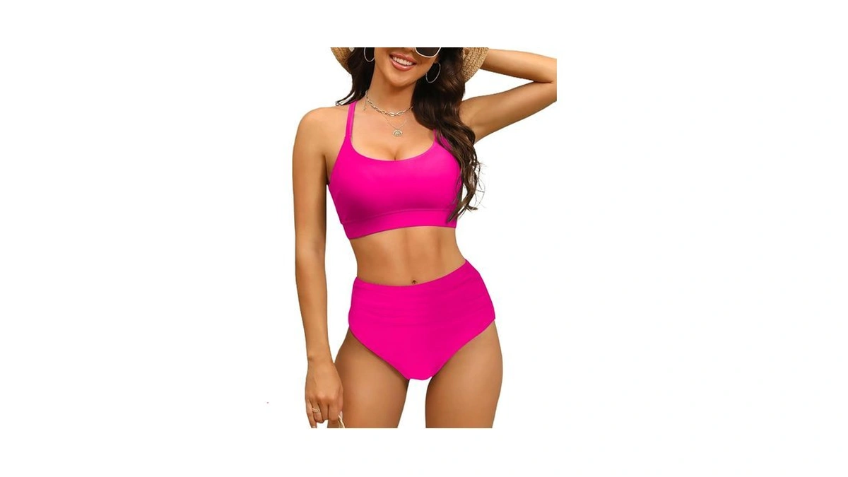 Amazon code: Gvaoo Women's High Waisted Bikini Sets S
