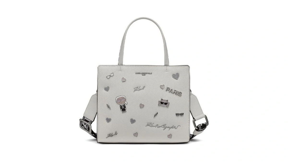 Karl Lagerfeld Women's Maybelle Pins Satchel
