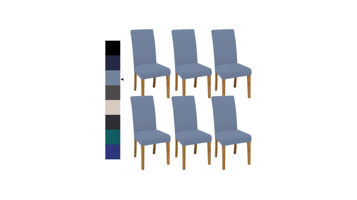 Dreahotextil Dining Chair Covers, Dining Room Chair Cover Set Of