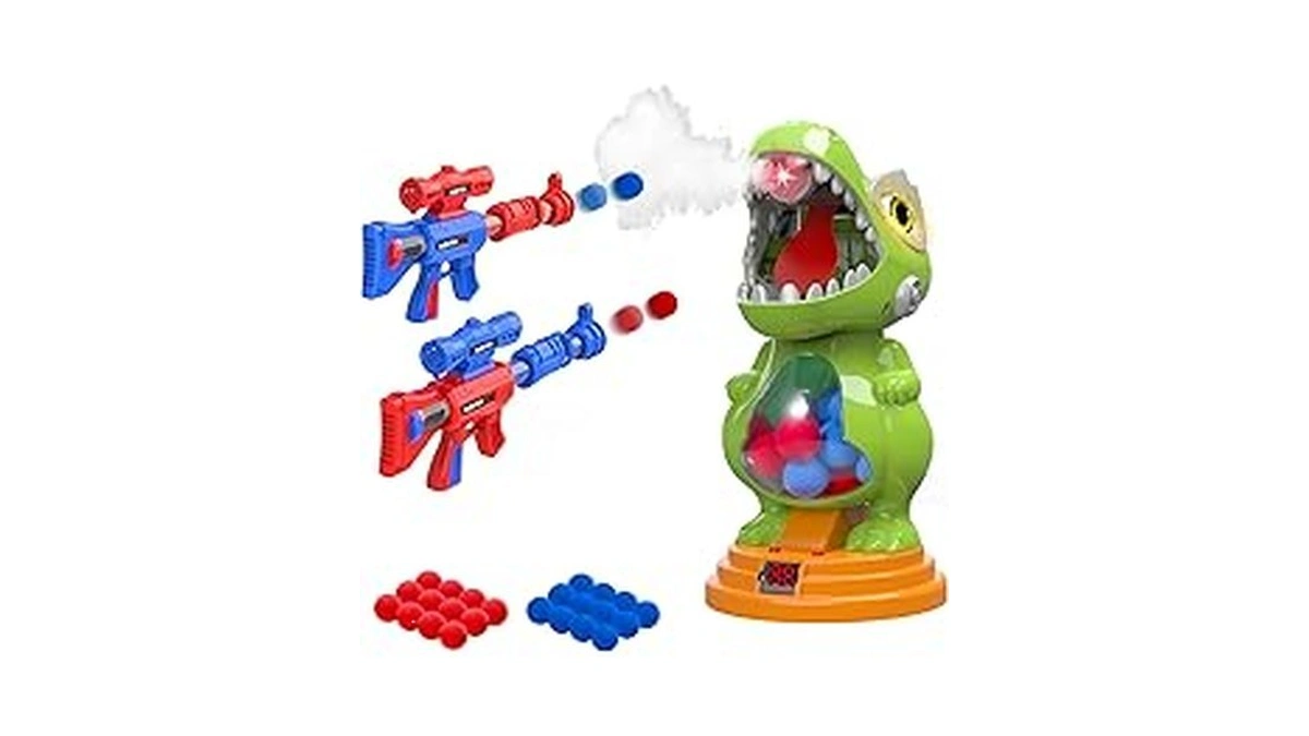 Aurotops Movable Dinosaur Shooting Toys For Kids Gifts For Boys