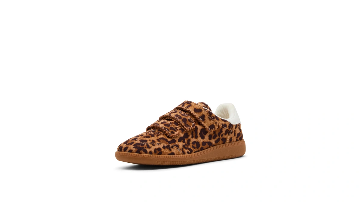 Steve Madden Women's Momentum Sneaker, Leopard, 6.5