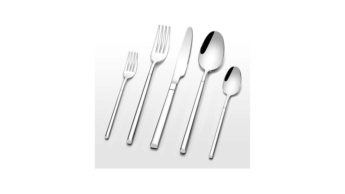 Silverware Set For 8, 18/10 Heavy Duty Stainless Steel Flatware