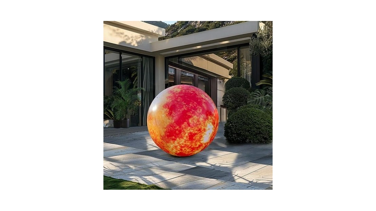 Ozis 23.6’’ Large Inflatable Planets Solar System Led Inflatable Mars