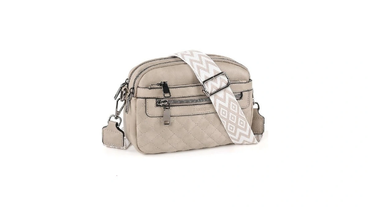 Tantomi Crossbody Bags For Women, Multi Pocket Crossbody Purses, Vegan