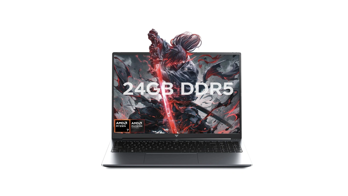 Kaigerr 2026 Gaming Laptop, 24gb Ddr5 512gb Nvme Ssd Laptop
