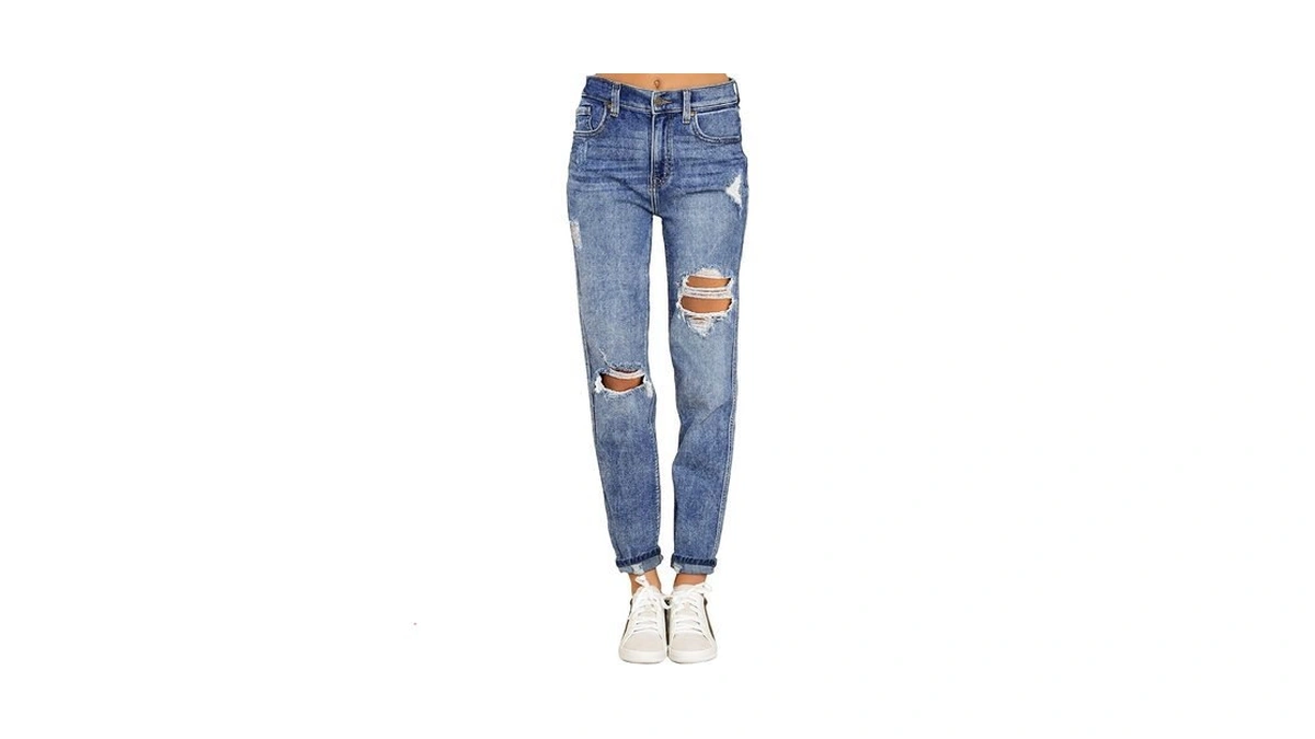 Luvamia Distressed Boyfriend Jeans