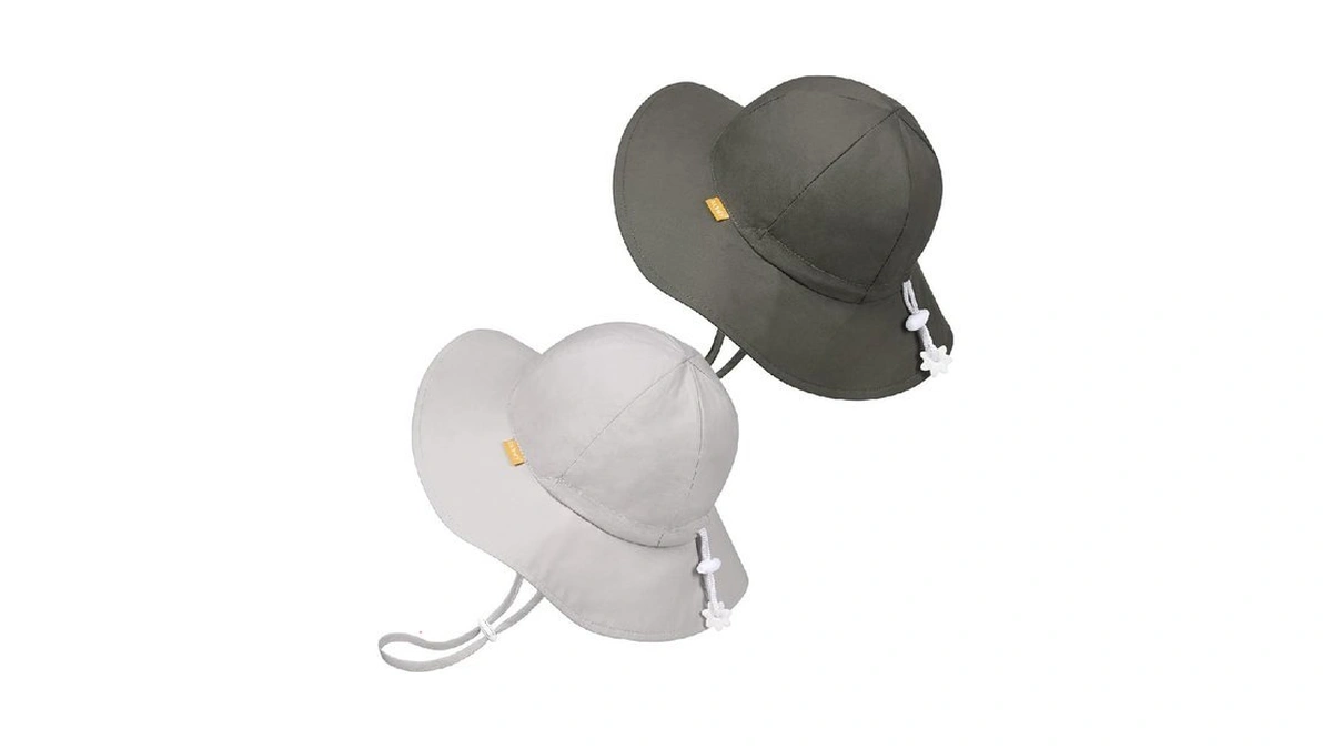 Baby Sun Hat Infant Toddler Cotton Beach Bucket Hat For