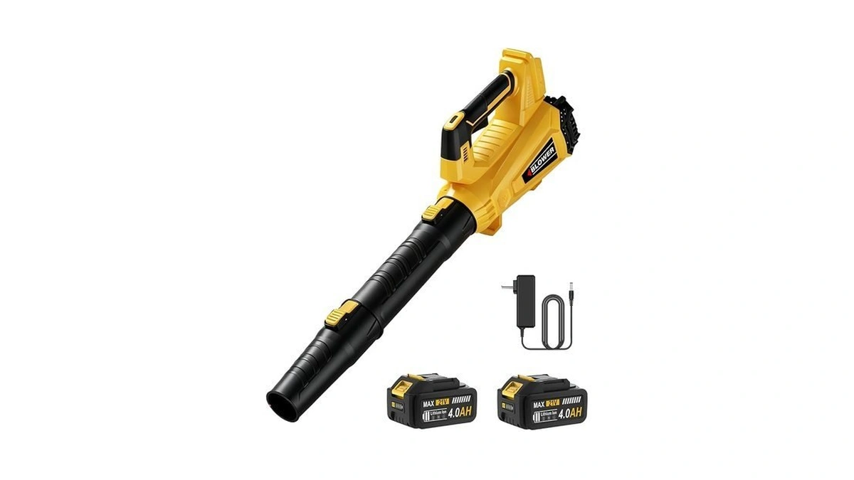 Leaf Blower Cordless, Powerful Blowers For Blowing Leaves, 6 Speed