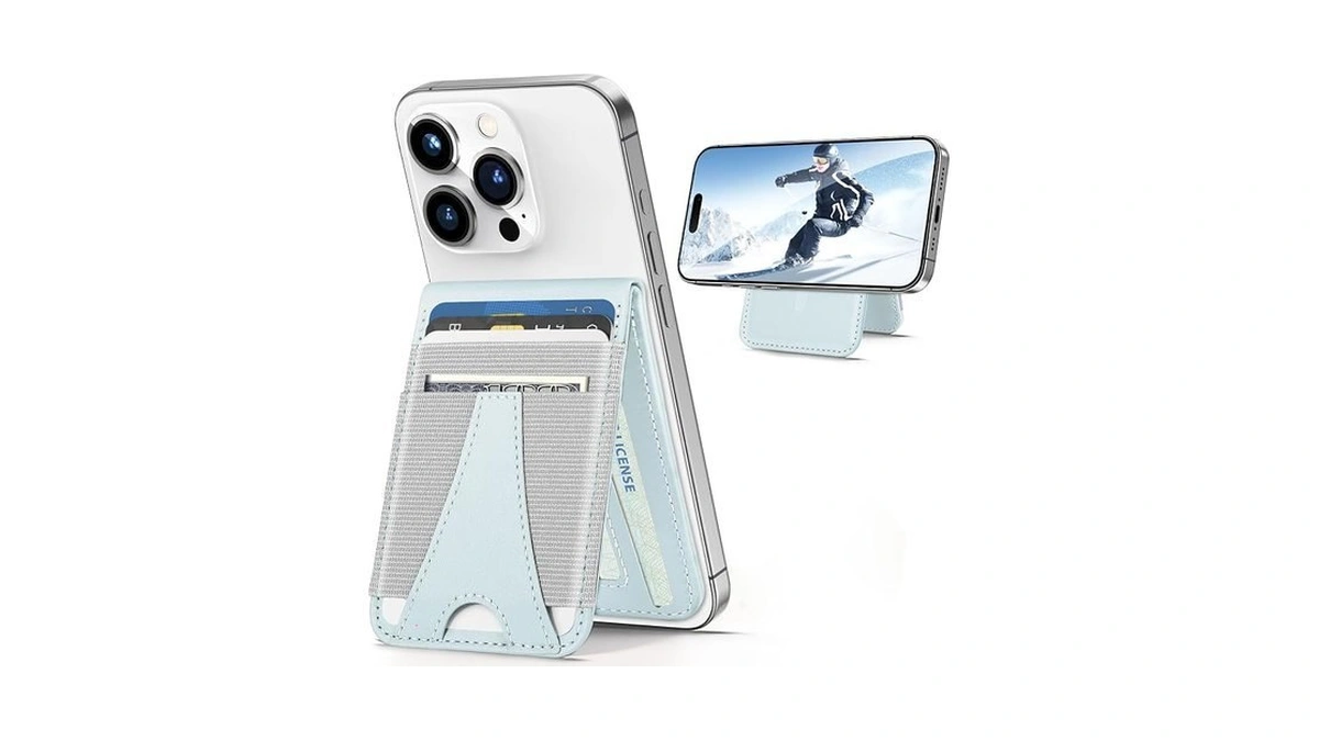 Miroddi Magsafe Wallet - Magnetic Phone Wallet Stand For Iphone
