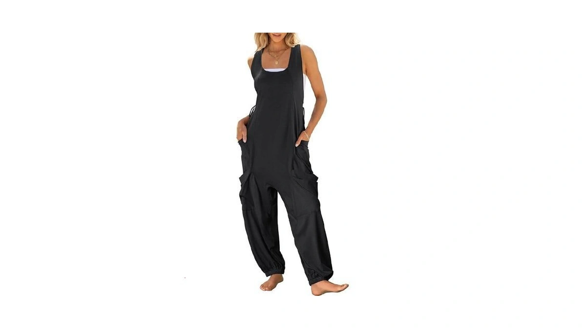 Women Overalls Jumpsuits Loose