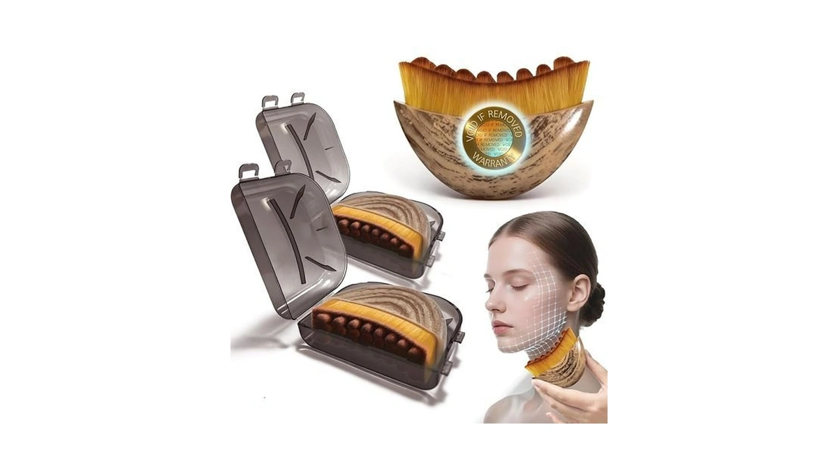 New Lymphatic Contour Face Brush(1 Pcs)
