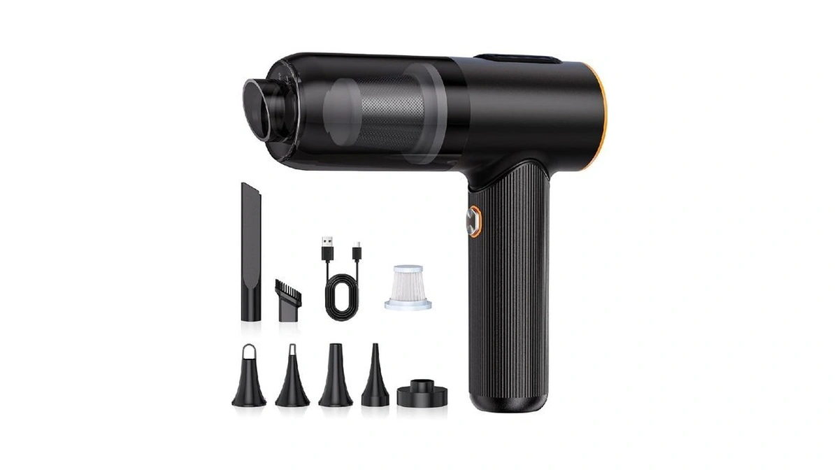 Ckwue Car Vacuum Cleaner, 20000pa Suction Power Handheld Vacuum Cleaner,
