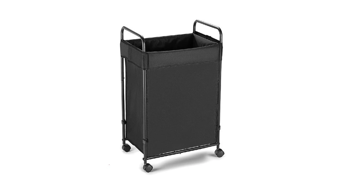 Sweetbin 90l Laundry Hamper With Wheels, Rolling Laundry Sorter Cart