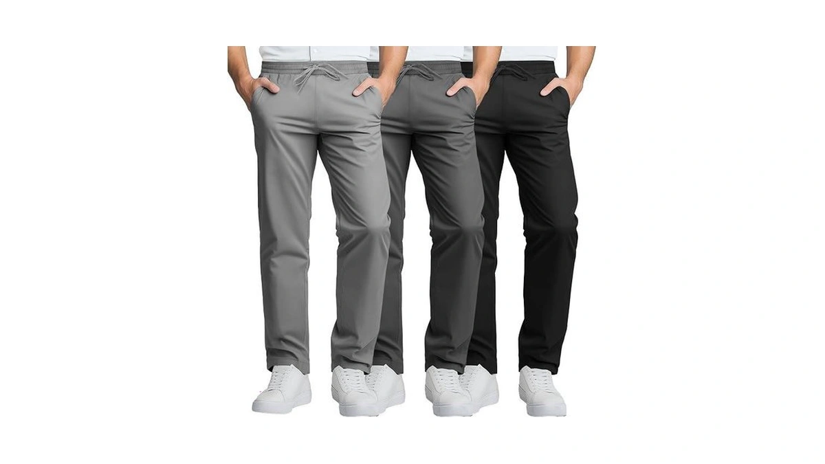 Neer 3 Pack Men's Casual Chino Pants