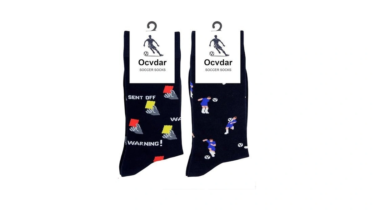 Funny Soccer Socks - Funny Soccer Player Socks - Soccer