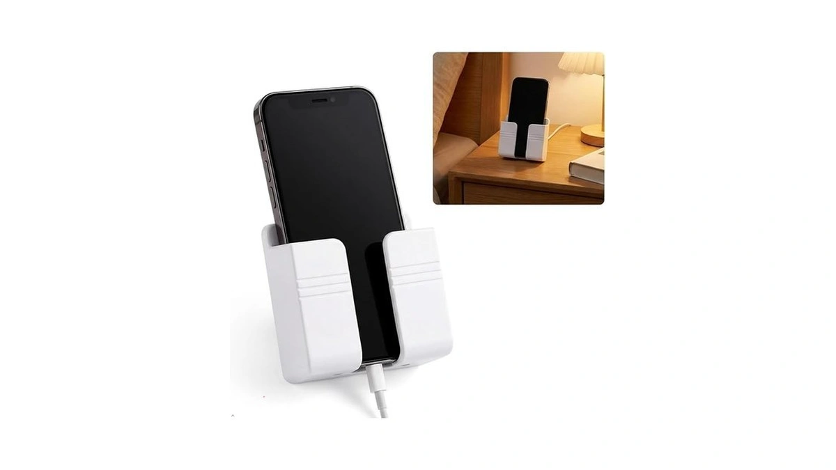 Nypric Wall Phone Holder For Rv, Boat, And Camper, Adhesive