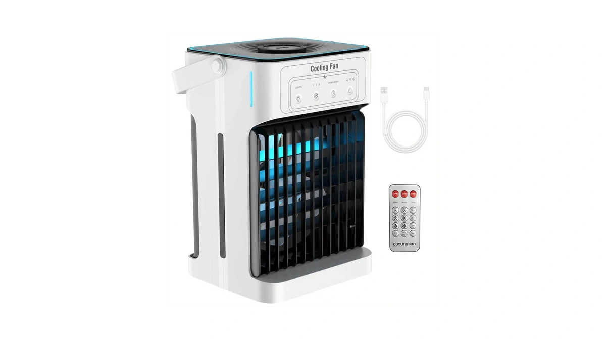 Portable Air Conditioners, Upgraded Motor Evaporative Air Cooler With Remote,