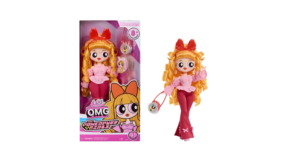 Lol Surprise Omg The Powerpuff Girls Doll - Blossom