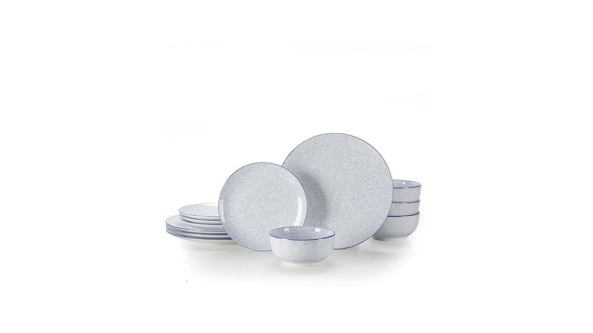Sweejar Ceramic Dinnerware Set Service Of 4,12 Pcs Plate And