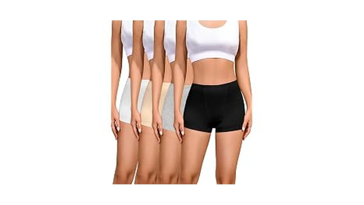 Negenz Women Cotton Boyshorts -pack