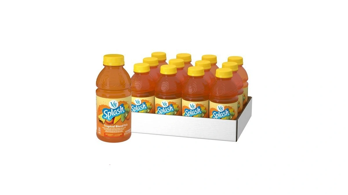 V8 Splash Tropical Blend Flavored Juice Beverage, 16 Fl Oz