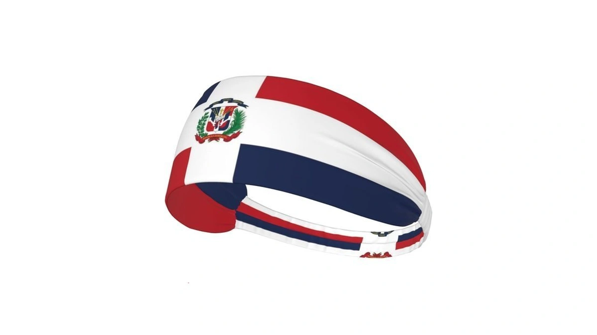 Dominican Republic Flag Sports Headbands For Men And Women,sweatbands For