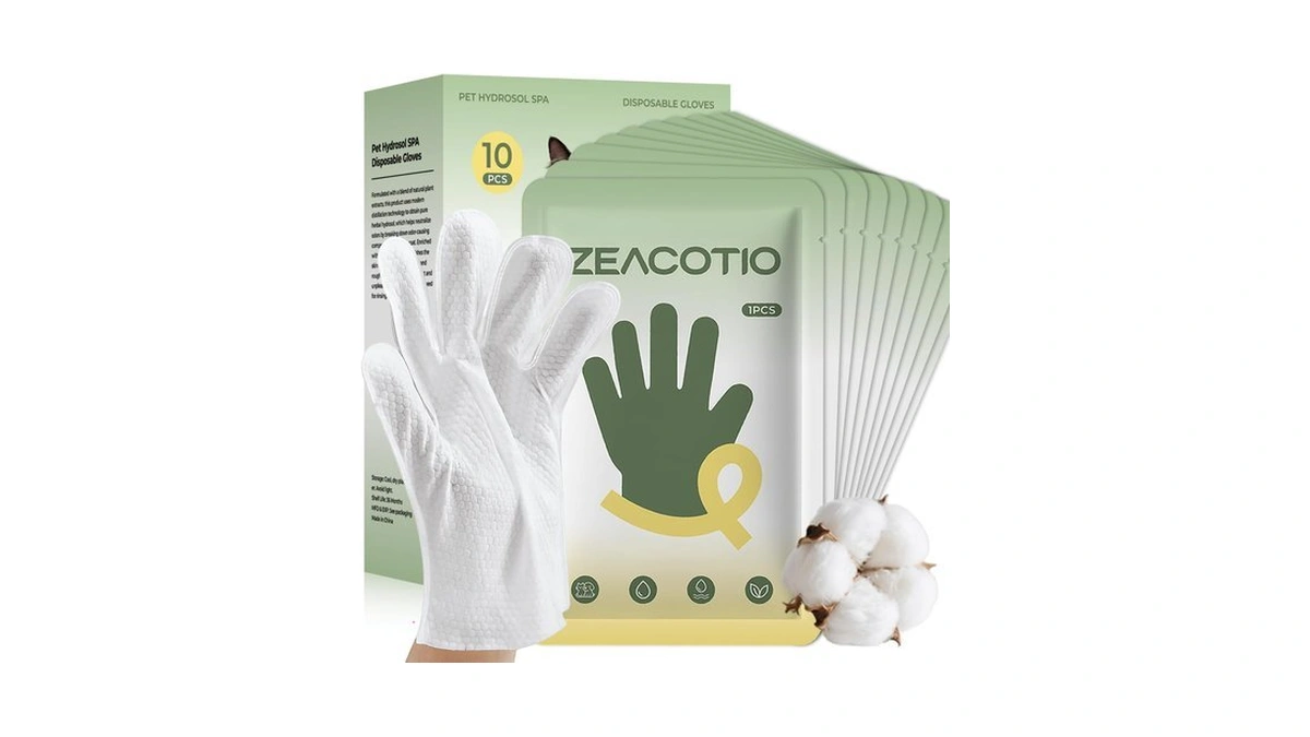 Zeacotio Pet Wipes For Dogs And Cats, Gentle Grooming Wipes