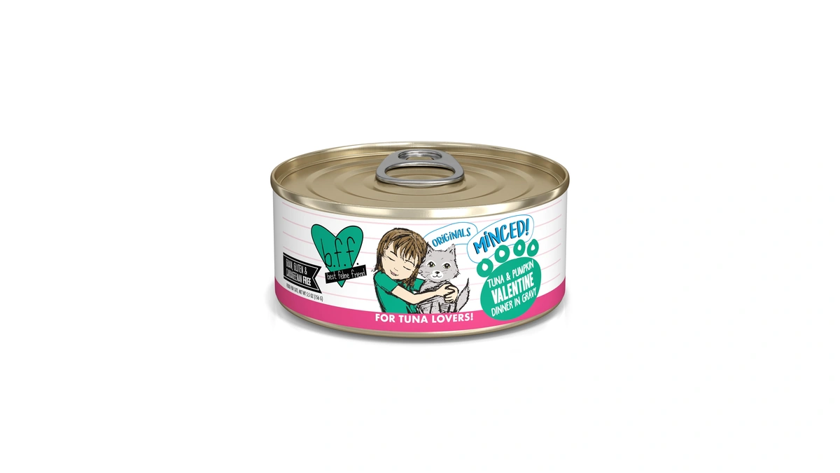 Weruva Bff Minced Natural Wet Cat Food, Tuna And Pumpkin