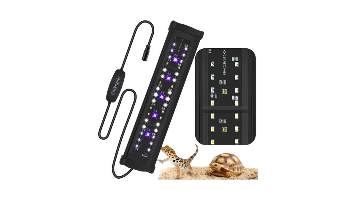 Reptidldb Led Uvb Light For Reptile With Timer & Dimmer,