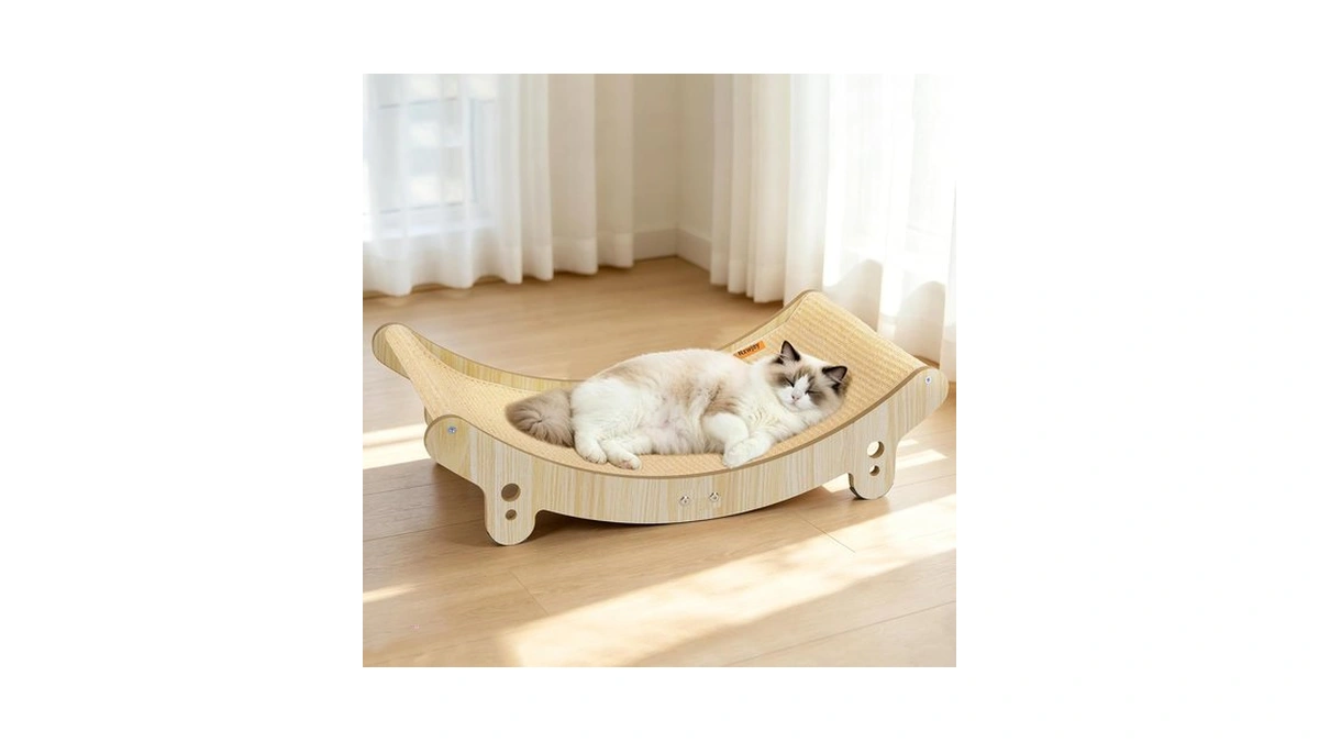 Nxwjoy Sisal Cat Scratchers For Indoor Cats, Cat Bed,27.6 In